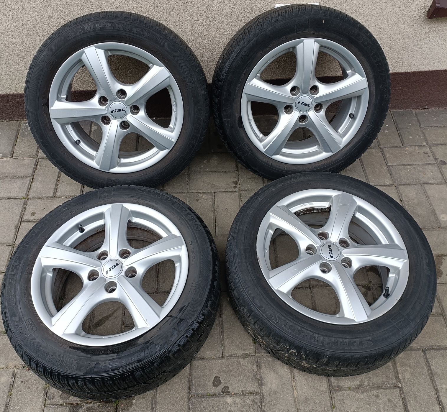 Koła Felgi Audi Seat Skoda Vw 16 Cali 5x112 Et 42 Komplet !