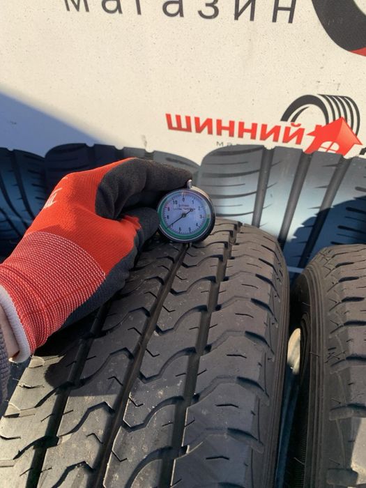 Шини 185 R14C пара Dunlop літо 7мм 2022р 185 14C