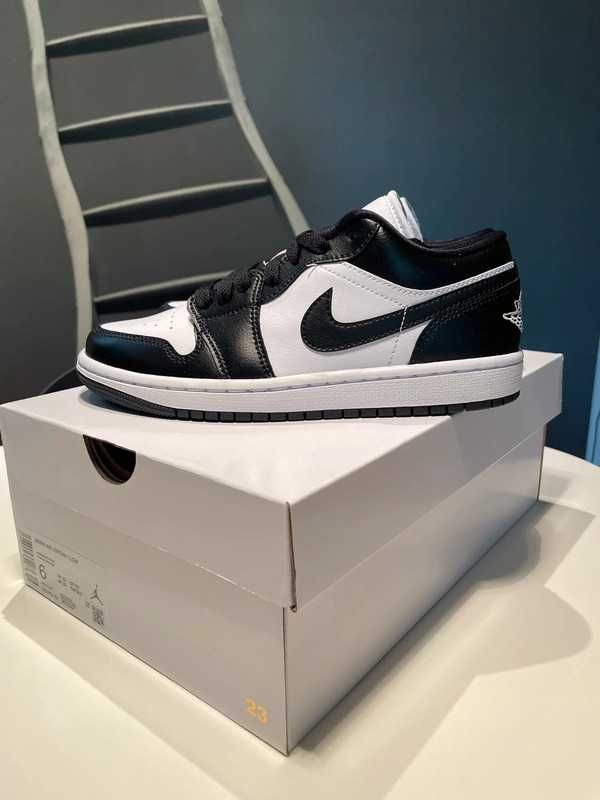 Jordan 1 Low panda noir et blanc