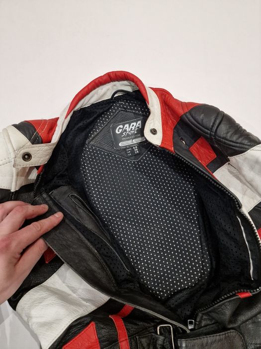 Kombinezon Gara sport motocyklowa skóra roz,44/S,M,46 kurtka spodnie