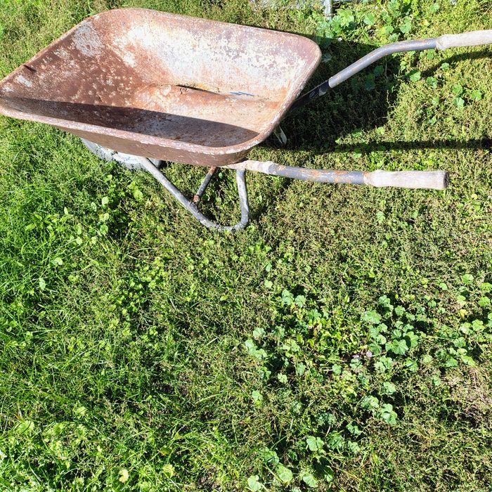 Taczka budowlana ogrodowa