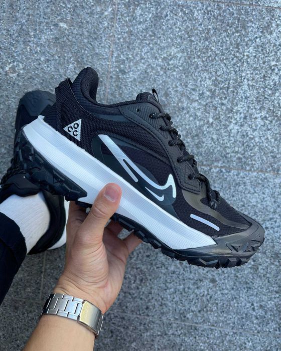 АКЦІЯ! Кросівки Nike ACG Mountain Fly 2 Black&White Gore-Tex 41 - 46