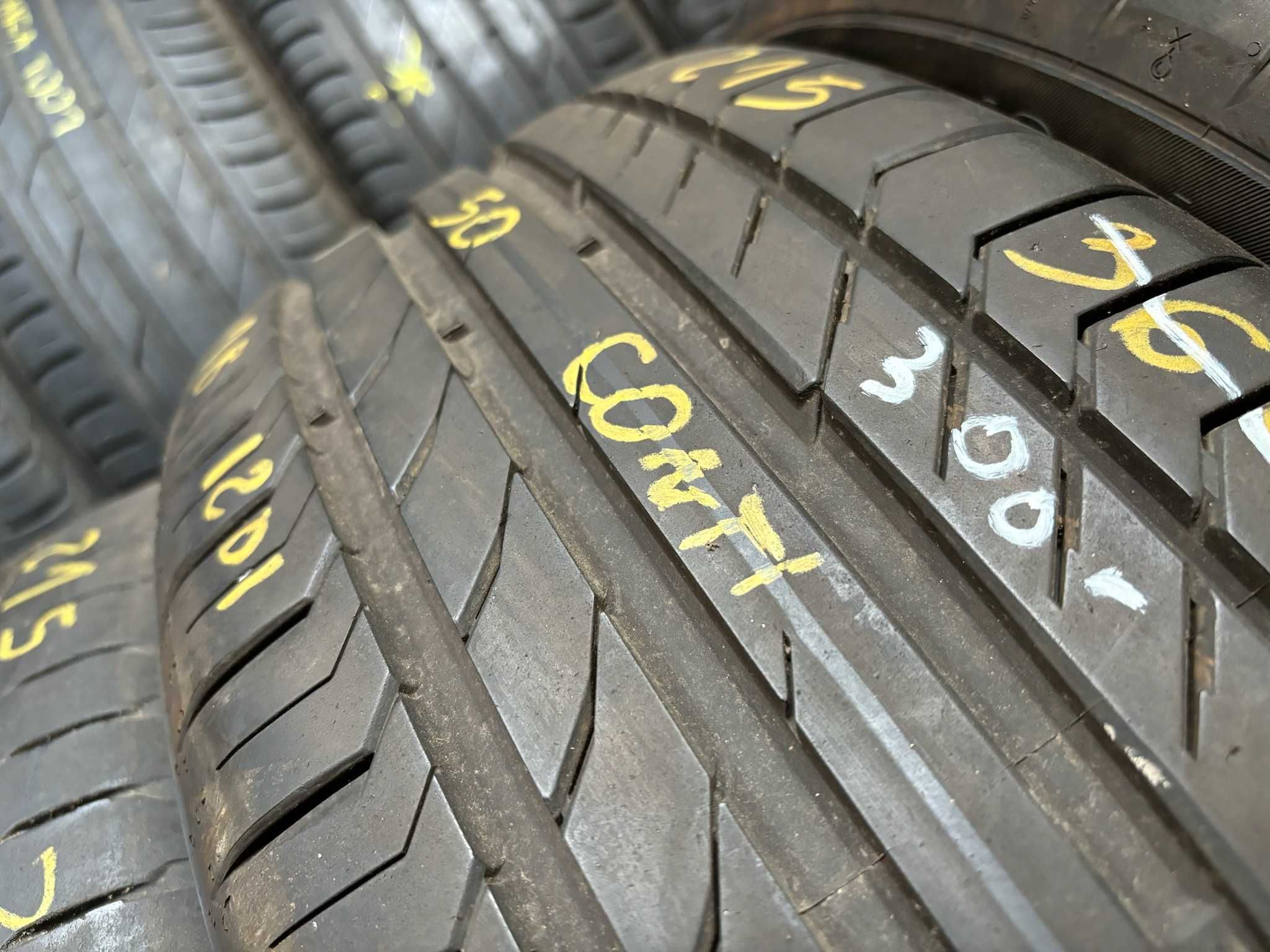 2X Opony Letnie 215/50R18 92W CONTINENTAL ContiSportContact5 8MM 2020R