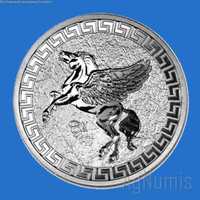 Moeda de 1 Onça de Prata Pura 999 - Sta Helena Pegasus 2023 - Libra