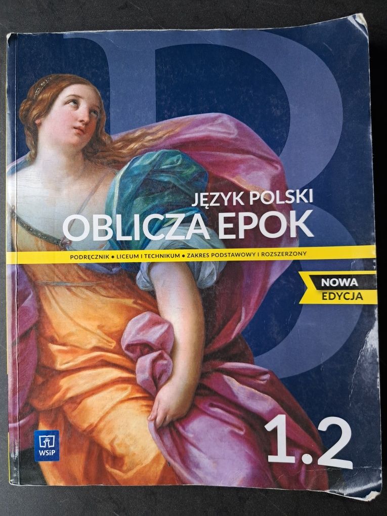 podręczniki WSIP Język Polski Oblicza Epok 1.1, 1.2