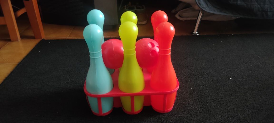 Set de bowling brinquedo de criança