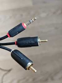 Kabel audio Techlink  3m mini jack  (3,5 mm) - 2xRCA (cinch) 103023