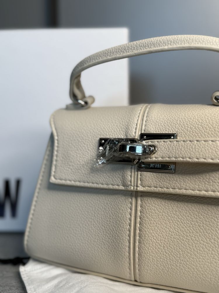 Сумка жіноча jw pei Elise Top Handle Bag White