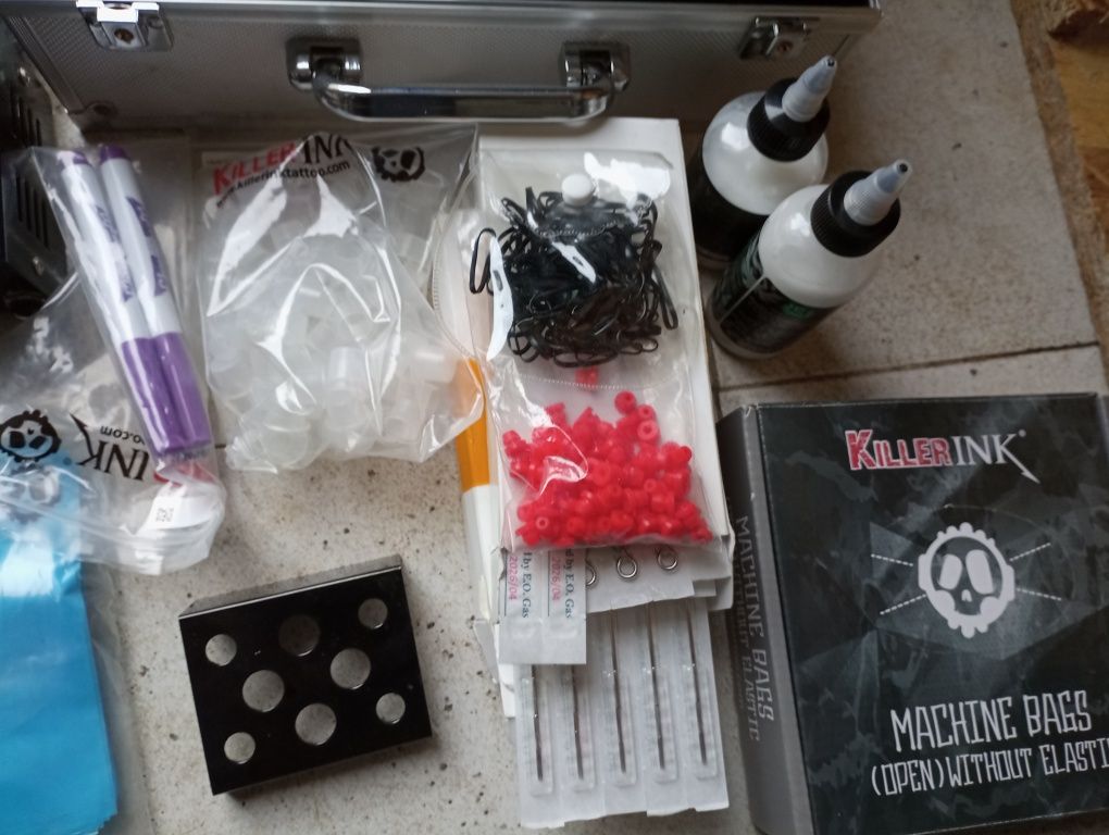 Kit tatuagem possível troca