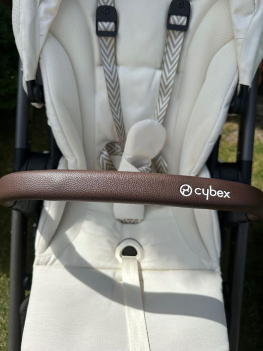 Cybex Balios S Lux Seashell Beige, автокрісло Cybex Cloud T pink peach