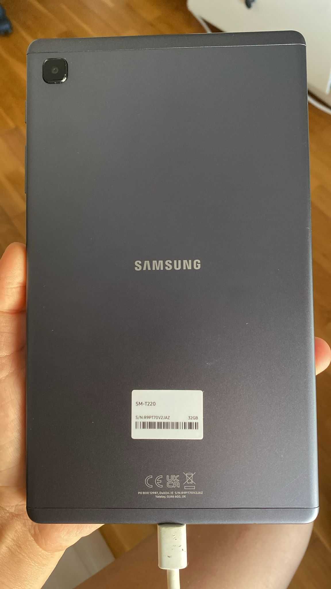 Samsung Galaxy Tab A7 Lite 32GB – Na caixa, com carregador