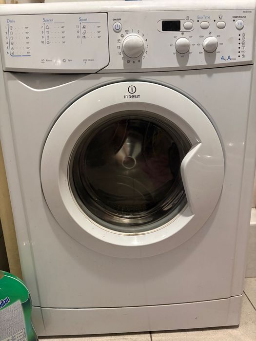 Pralka indesit nie włącza się