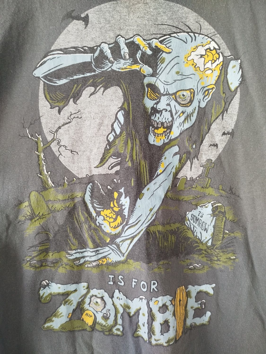 Koszulka Zombie horror Tee Fury rozmiar M 100% bawełna