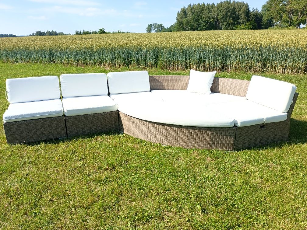 Komplet ogrodowy Artelia z technoratanu Rattan ratan wypoczynkowy