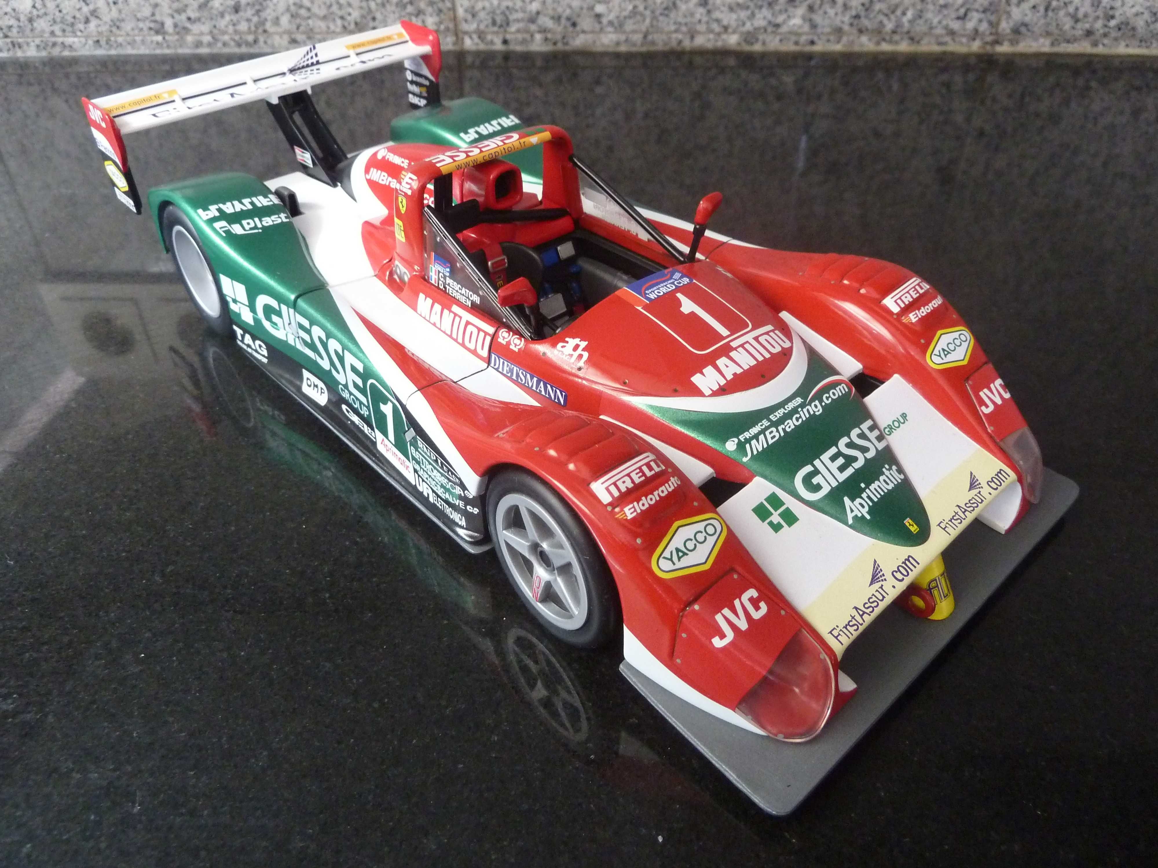 1:18 Hot Wheels, Ferrari 333 SP, AutoArt Minichamps