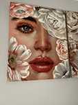 Quadros retratro mulher