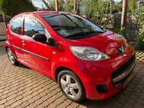 PEUGEOT 107, BENZYNA + GAZ, stan bardzo dobry