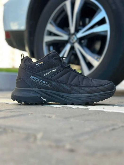 Чоловічі зимові кросівки Merrell Float Pro Black Cordura Winter