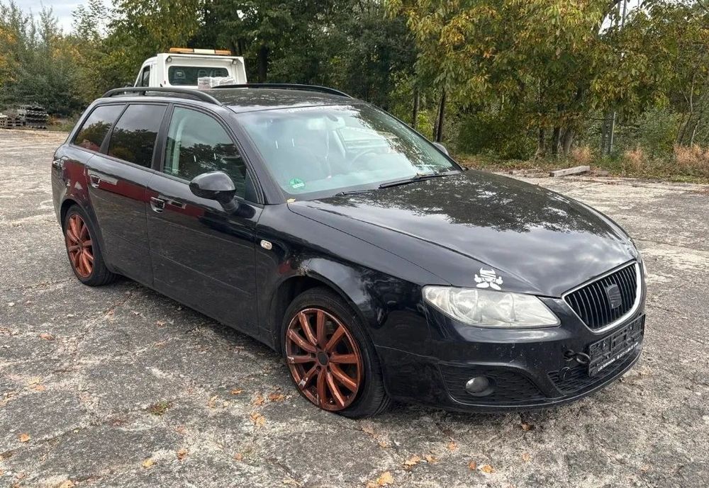 CZĘŚCI SEAT EXEO ST KOMBI CZARNY LC9Z KONSOLA DESKA ROZDZIELCZA KLAPA DRZWI ĆWIARTKA LAMPY ZDERZAK BOCZKI SZYBA LUSTERKO