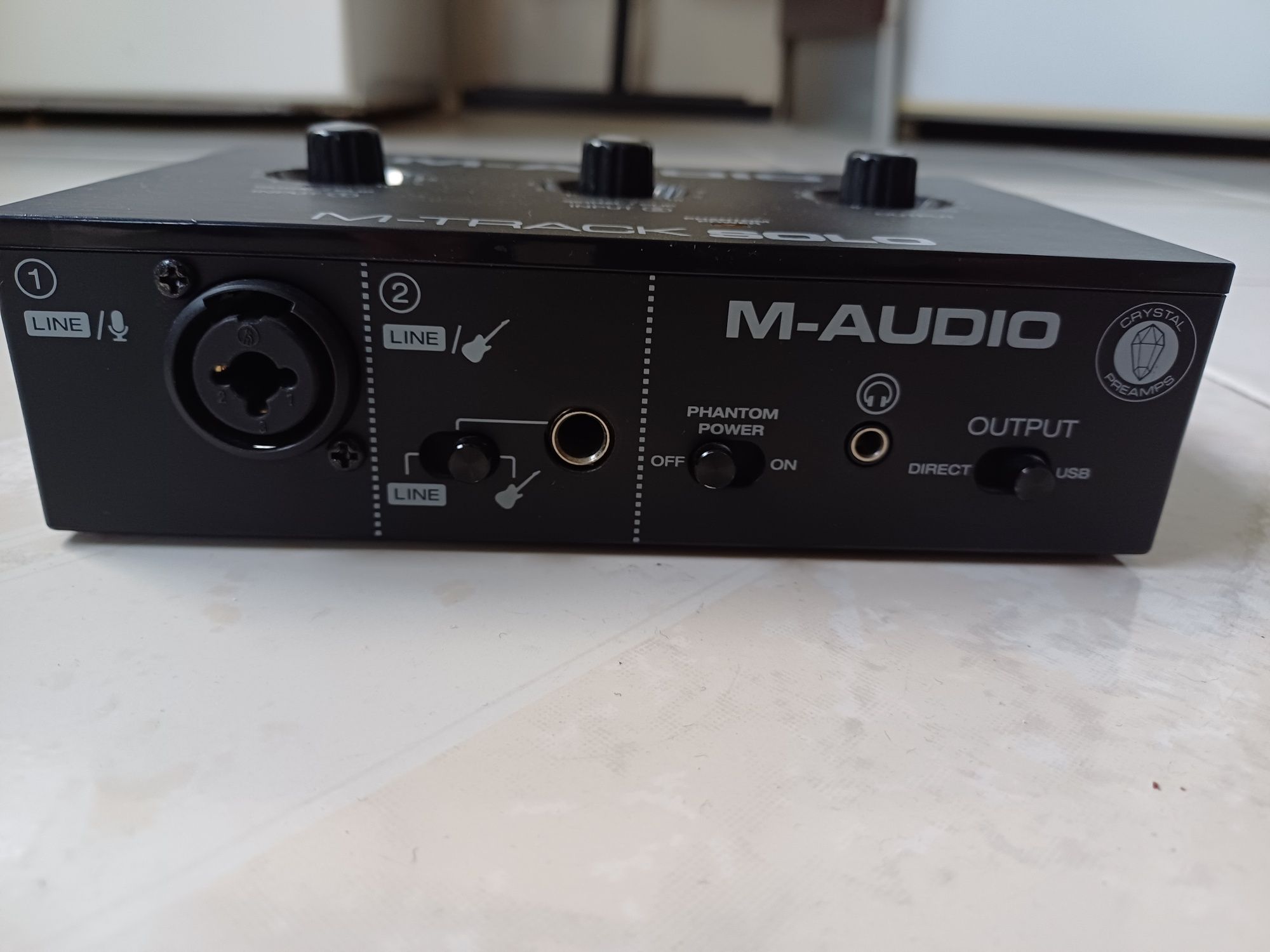 Interface de áudio M-AUDIO M-TRACK SOLO