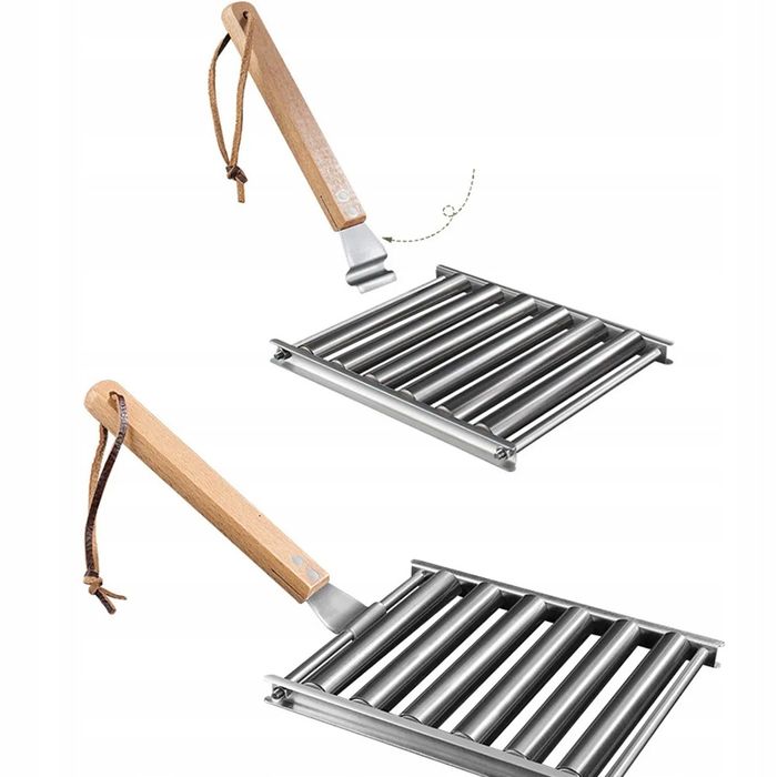 Grill Roller Do Kiełbasek Hot Dog Roller Stal Nierdzewna Opiekacz