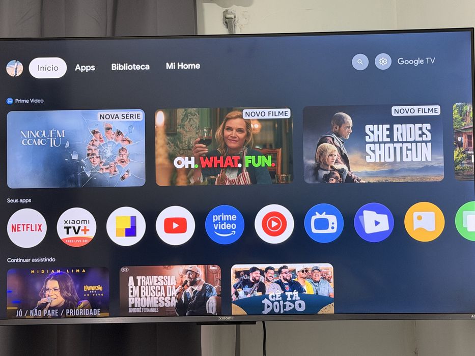 Tv xiaomi A Pro 55 polegadas..