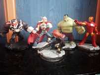 Figurki Disney Infinity 2.0 Marvel venom iron Man Hulk thor Xbox ps
