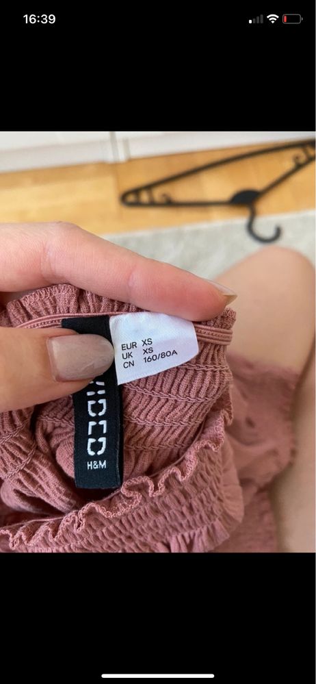 Bluzka hiszpanka H&M