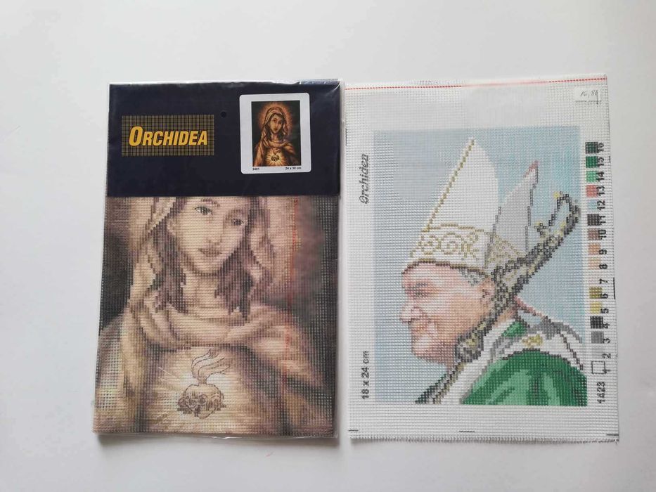 Kanwy do haftowania - zestaw 2 szt. Sakralne