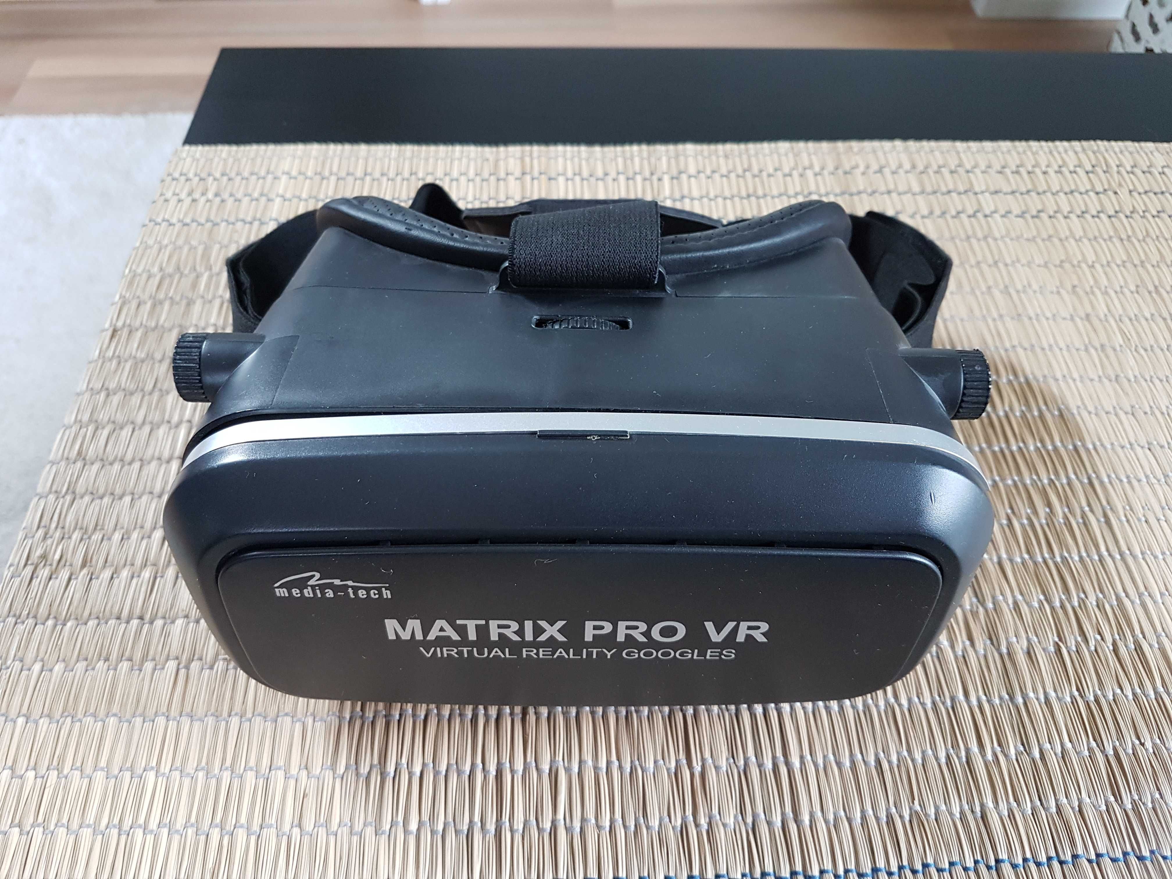 Okulary VR Media-Tech Matrix Pro VR MT5510 + kontroler MT5511