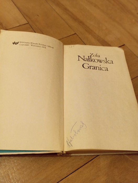 Granica - Zofia Nałkowska 1971