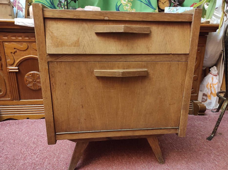 Stara Szafka nocna PRL . Lata 60-te Vintage