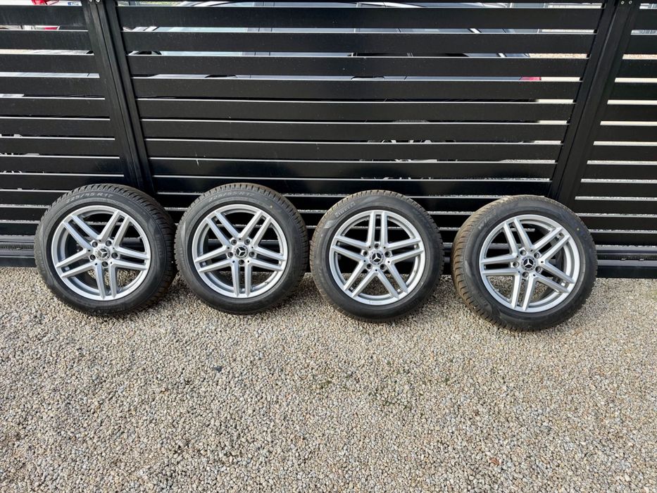Mercedes koła MERCEDES / Opony zimowe PIRELLI 225/55/17 min. Do w213
