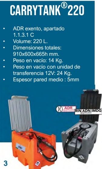 Depositos de gasoleo p/ pickup - Oportunidade