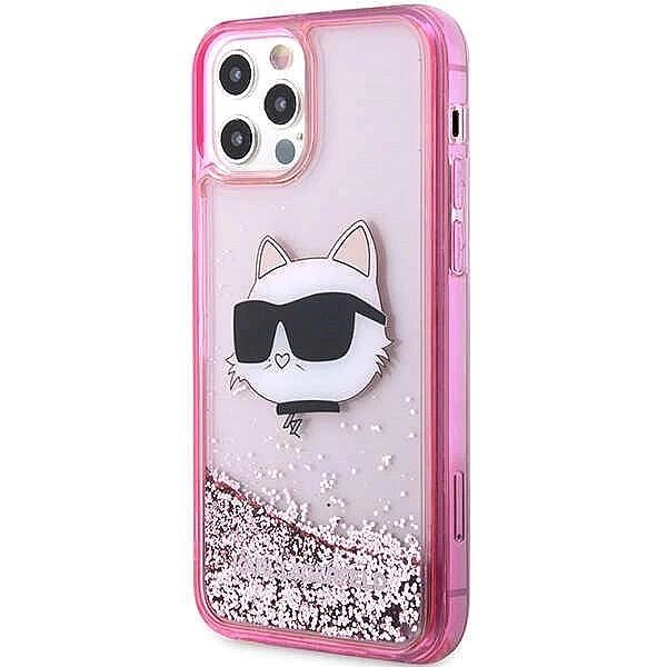 Etui Karl Lagerfeld Glitter Choupette Head na iPhone 12 / iPhone 12 Pr