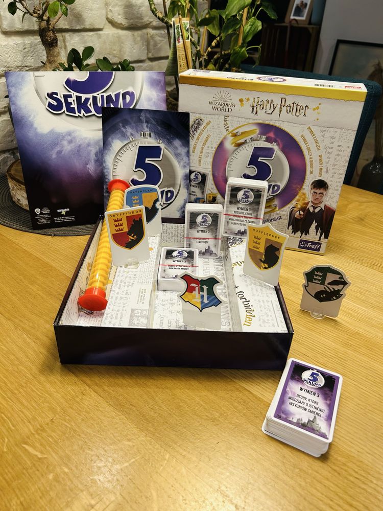 Gra  planszowa 5 sekund Harry Potter,  Trefl - nowa