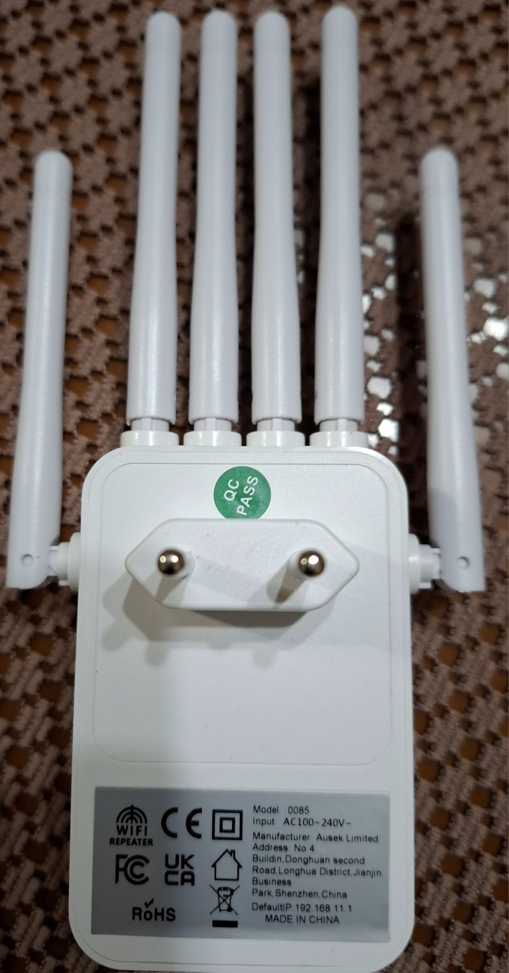 Високошвидкісний WiFi 6 Маршрутизатор з Двома Ethernet Портами, 1200Mb