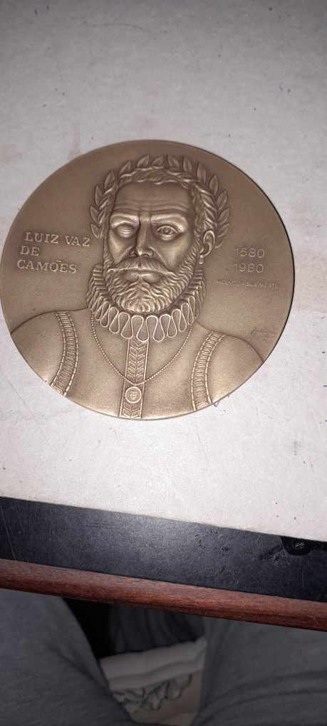 Medalha 4°• centenário da morte de Luiz Vaz de Camões