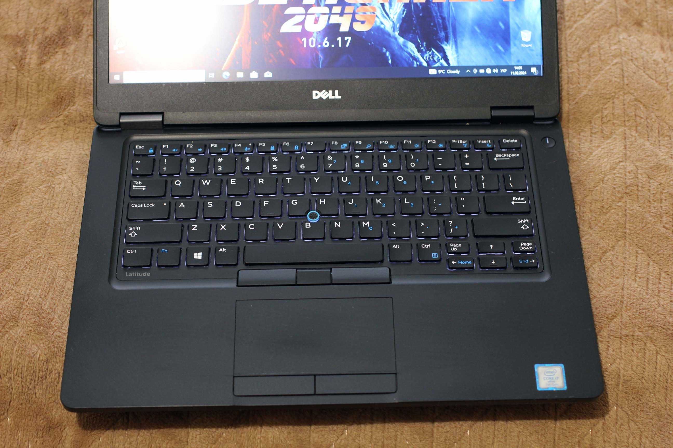 DELL5480/Core i7-7820HQ 8x/GT930MX 2GB/16GB/SSD512/АКБ5ч/14.1 ipsFHD