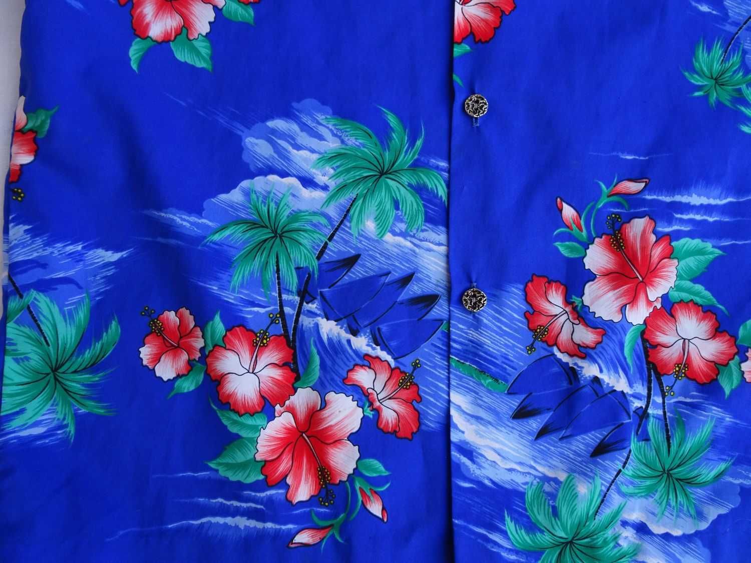 Made in Hawaii koszula męska vintage M hawajska