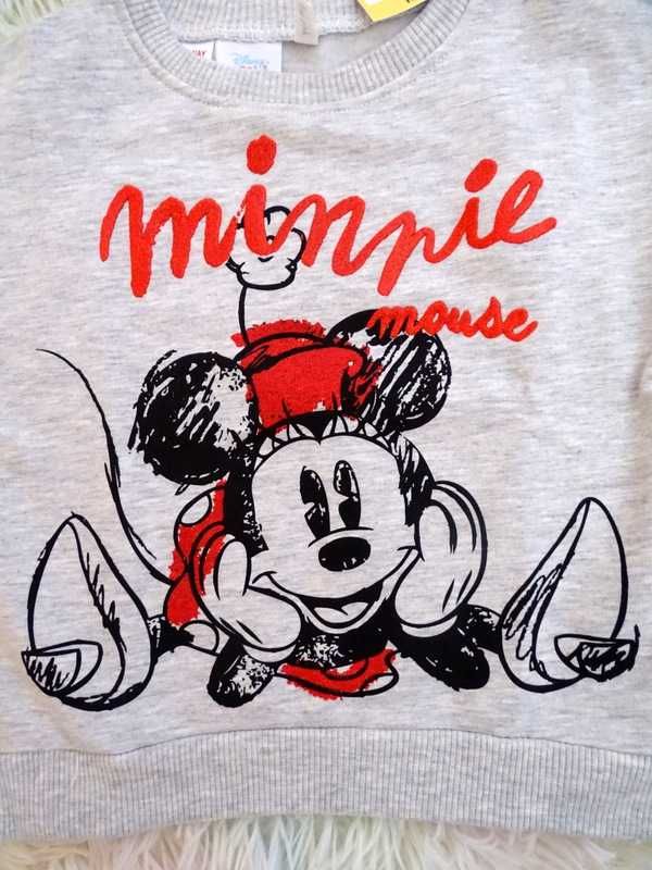 Camisola cardada Disney, Minnie, NOVO com etiqueta