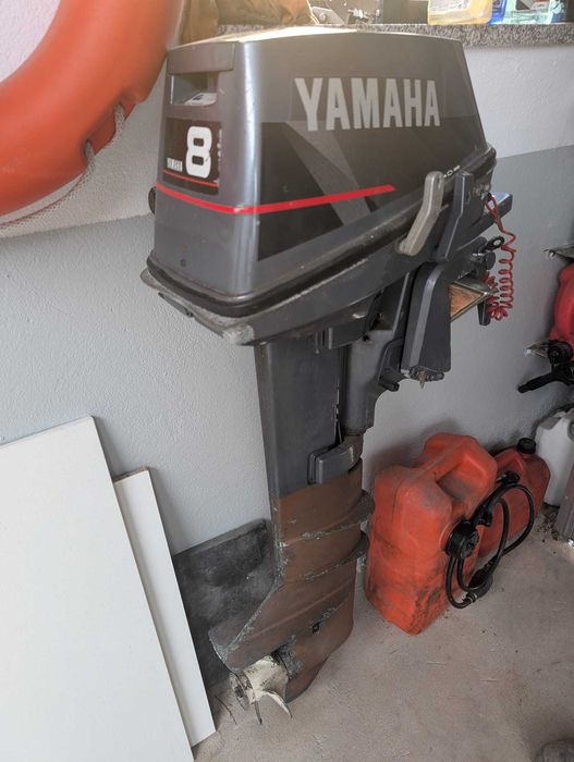 Motor Barco yamaha 8 cavalos
