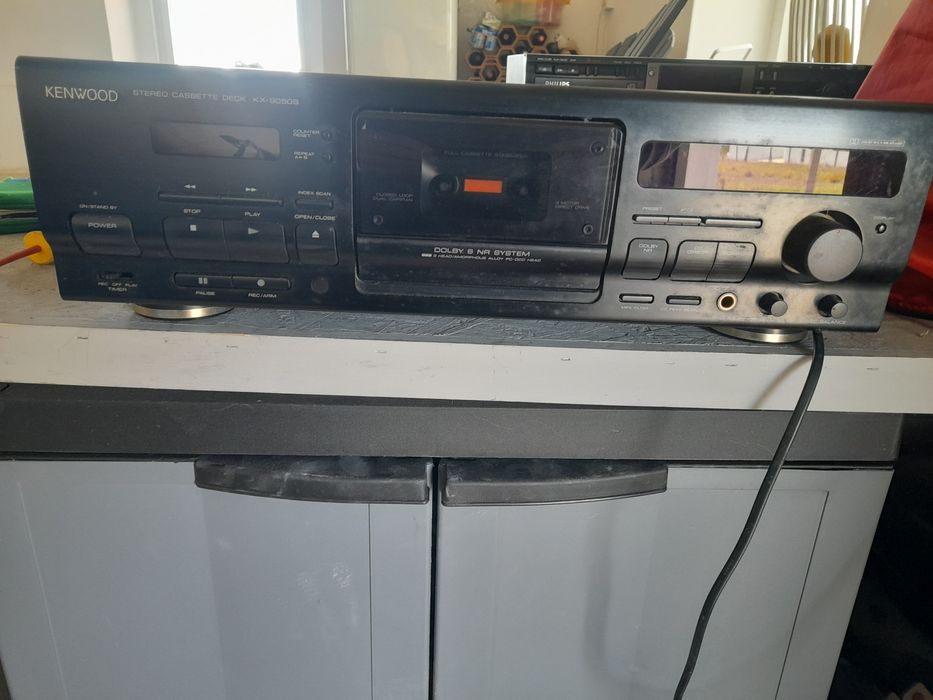 Leitor de cassete kenwood