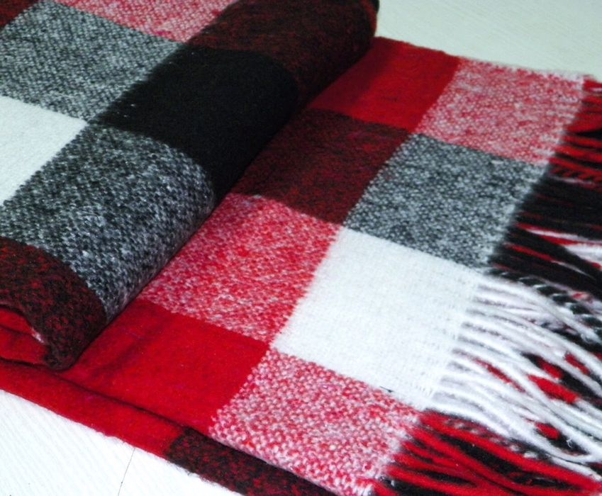 Плед шерстяной Vladi «Palermo» Палермо 140*200, 170*210