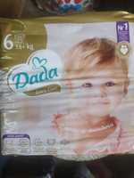 Pieluchy Dada Extra Care rozmiar 6 waga powyżej 16 kg 9 opakowań