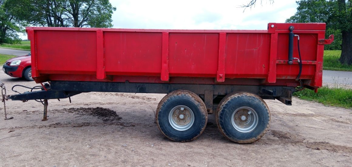 Agromet 9000kg Przyczepa Wywrotka