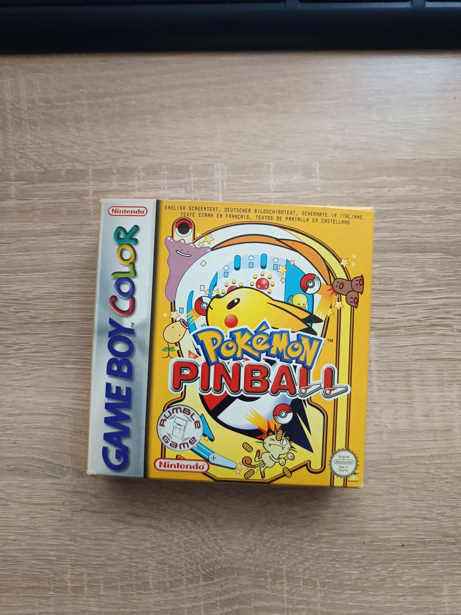 Gra Pokemon Pinball Gameboy Color