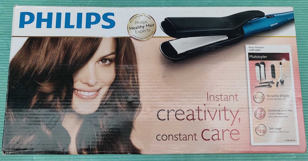 Мультистайлер Philips HP8698 (плойка, щітка)
