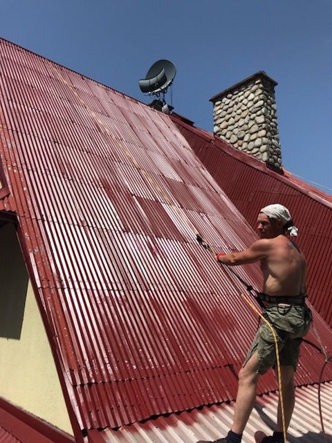 malowanie dachów elewacji usługi dekarskie papa termozgrzewalna