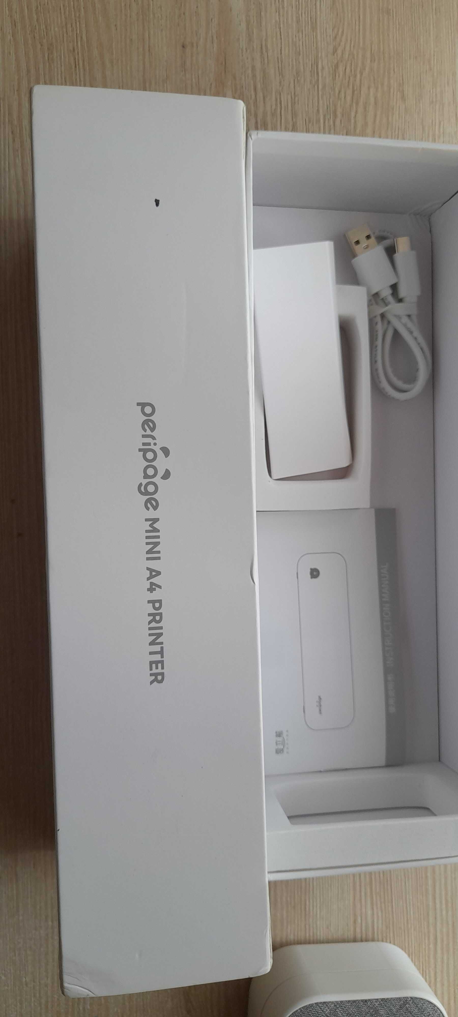 Портативний бездротовий термопринтер  PeriPage Bluetooth 2600mAh .